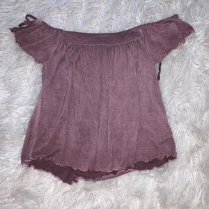 American Eagle Soft & Sexy off the shoulder top!